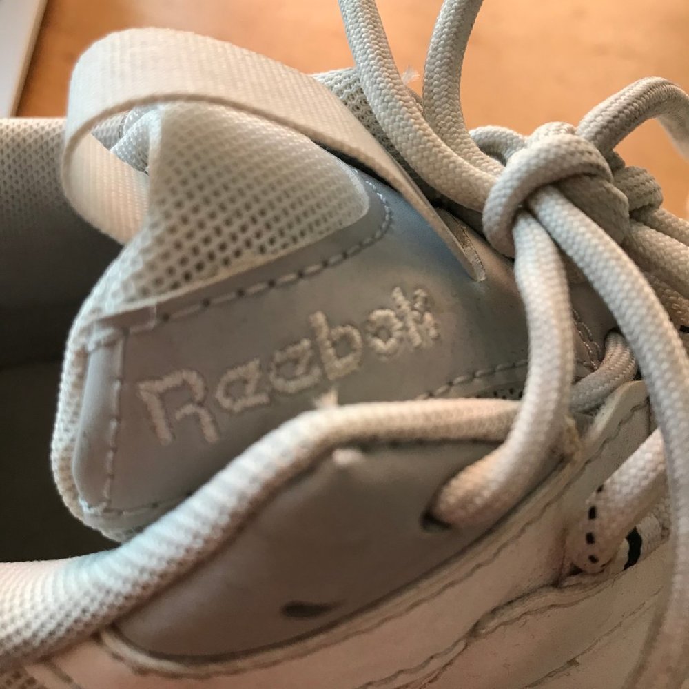White Reebok Sneakers - Picture 4 of 4